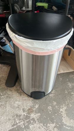 Stainless Steel Step Trash Can