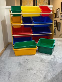 Melissa & Doug storage boxes