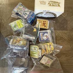 Huge Pokémon Card Collection Lot – Holos, V, GX, Vintage + Binder & Packs