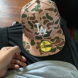 Camo LA dodger Fitted