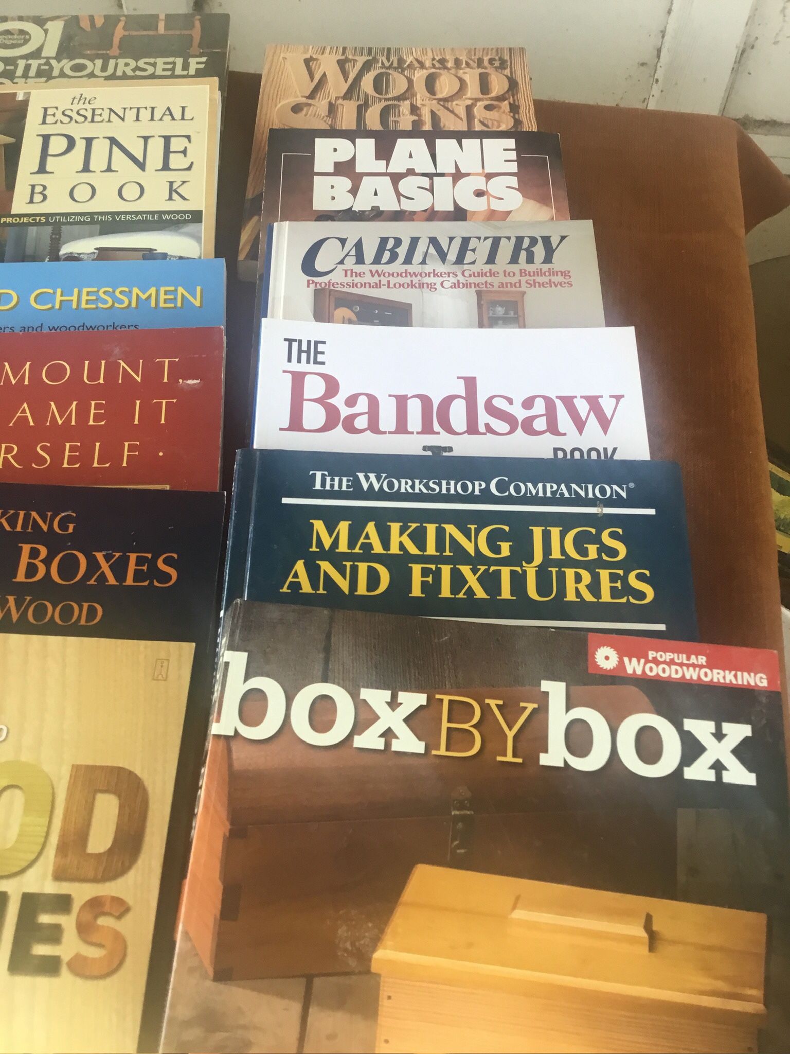 Woodworking Books $10 Each.      28 Available.    Curlew Drive.  South Austin.   