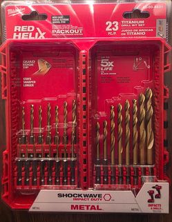 Milwaukee 23 drill bit set