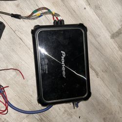 Pioneer 5 Channel Amp And remote Whole sound system
