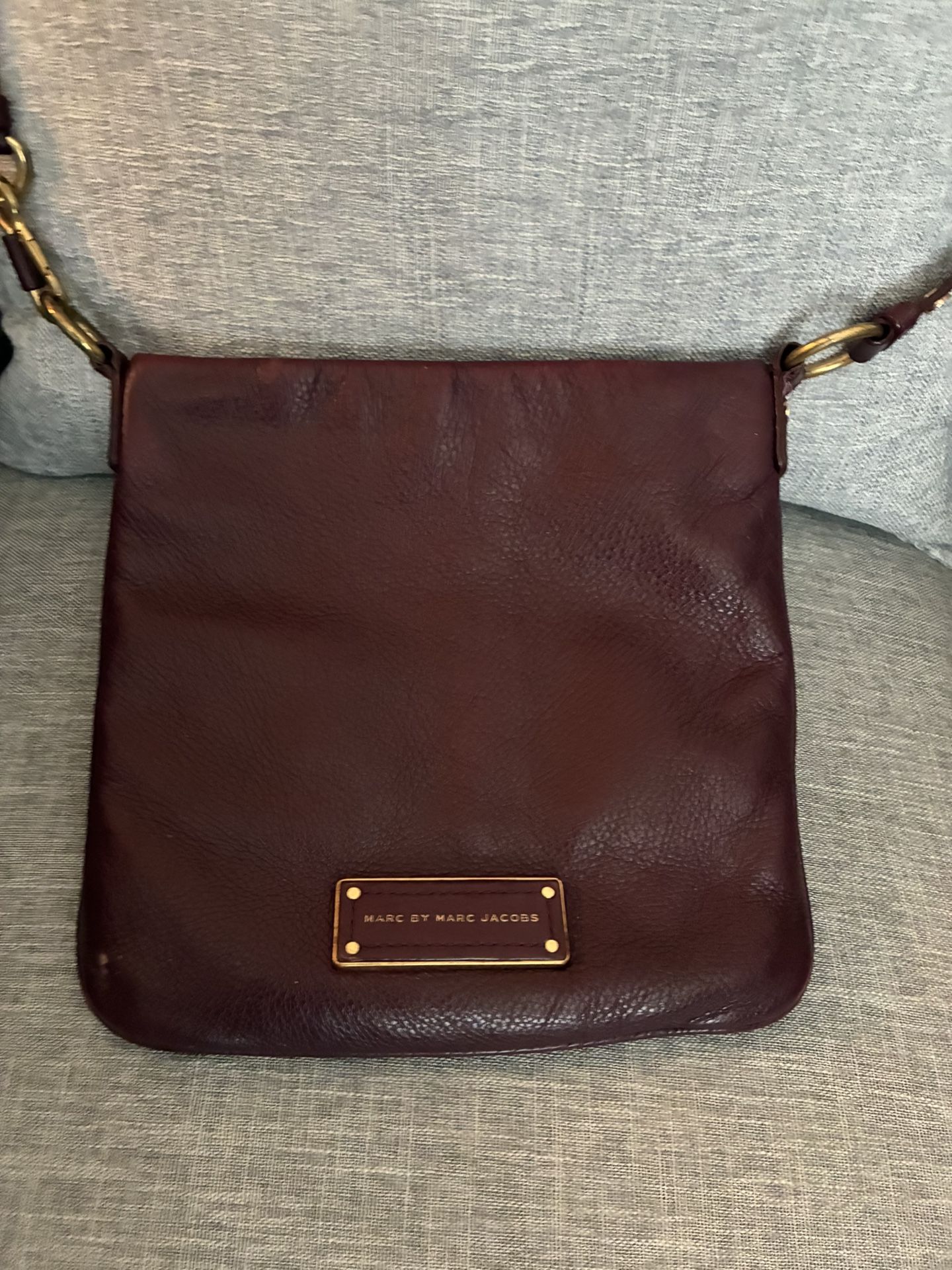 Marc Jacobs Leather Crossbody Bag, Marc Jacobs Full Grain Leather purse