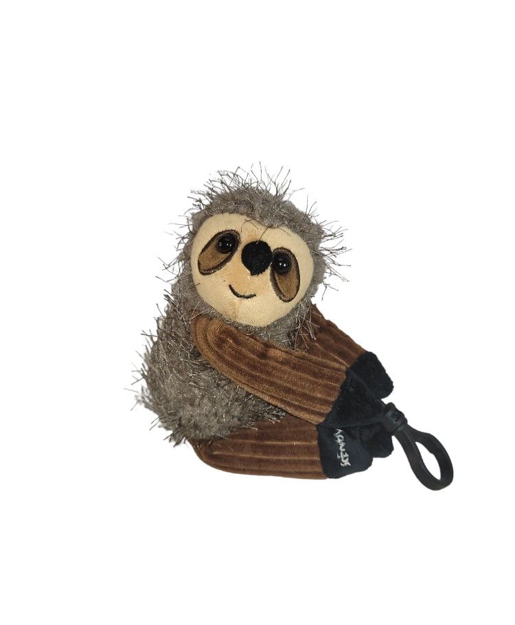 Scentsy Buddy Clip Suzie The Sloth Go Go Plush Stuffed Animal 5" H Smell Good