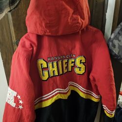 Vintage Pro Line Chiefs Coat