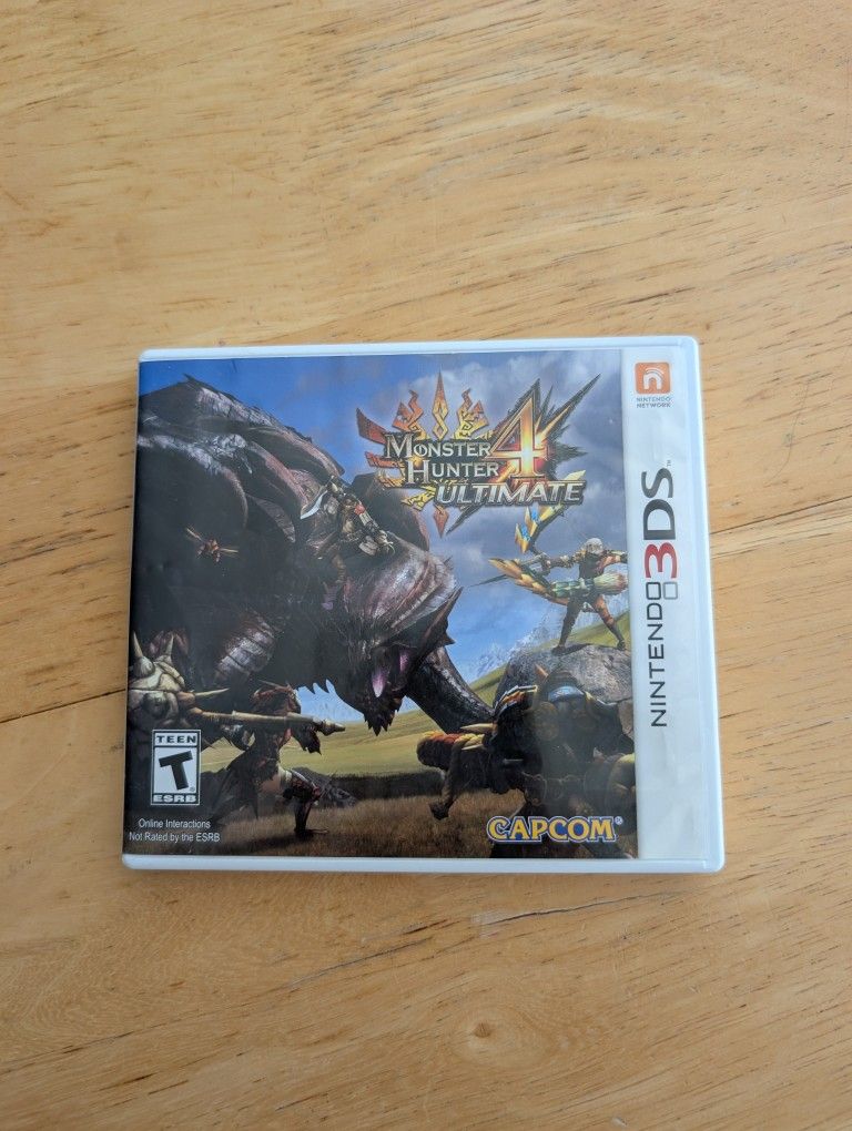 Monster Hunter 4 Ultimate Nintendo 3DS