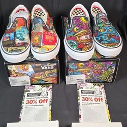 VANS Warped Tour Orlando Exclusive  rare Slip-On Men’s VANS