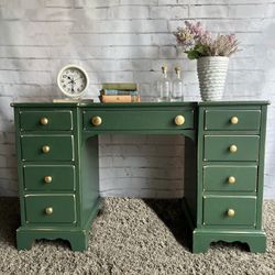 Awesome Shabby Distressed Solid Wood Desk