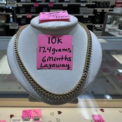 10k Necklace FCP2229