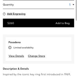 Tiffany And Co Sterling Silver Necklace Wore It A Couple Of Times 