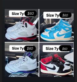Jordan’s size 7y cheap $60 each