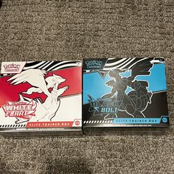 Pokemon White Flare And Black Bolt ETB