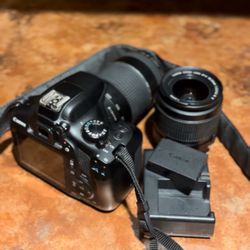 Canon Rebel T6 And Lenses