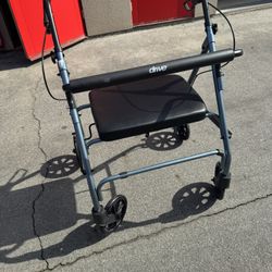 Drive Adjustable Seat Rollator Walker
