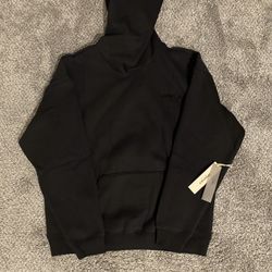black essentials hoodie