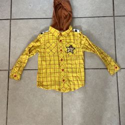Kids Disney Toy Story Woody Button Up 