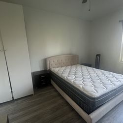 Queen bed and Mattress