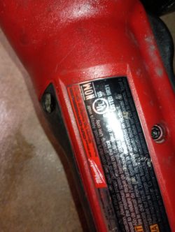 Milwaukee Cut Off Grinder