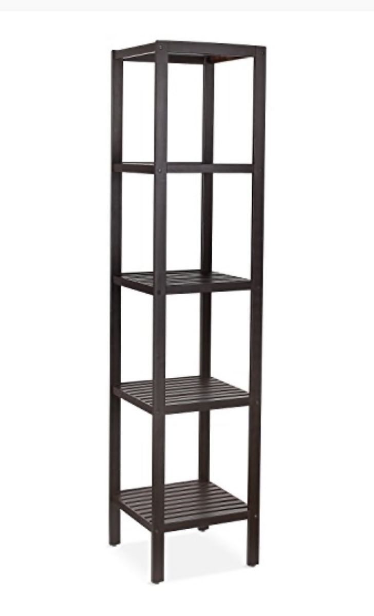 HOMFA Bamboo Bathroom Shelf 5-Tier