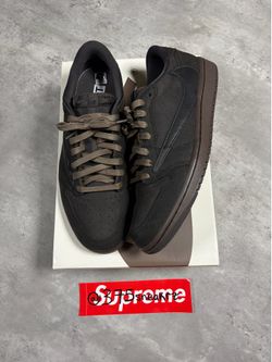 Jordan 1 Low Velvet Brown size 10 men