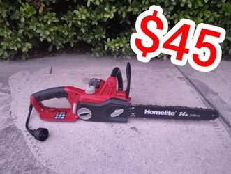 Homelite 14” 9 Amp Electric Chainsaw