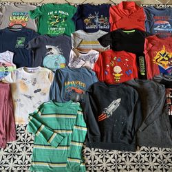 Boy Shirts Bundle Size 6/7 ( Tag Says That Inside )