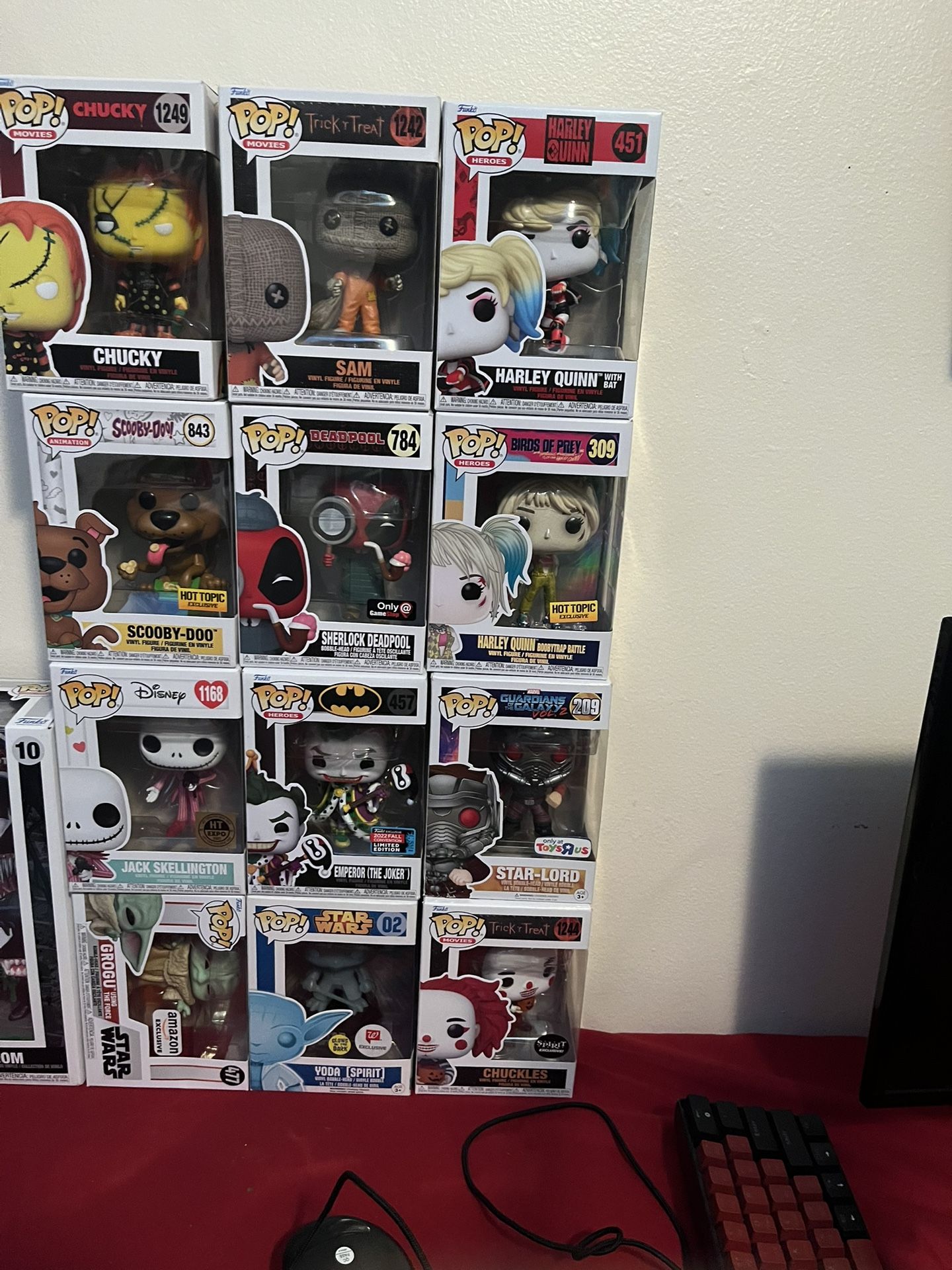 Funko Pops 