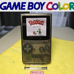 Nintendo GameBoy Color AMOLED Screen + Pokémon Red