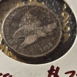 1858 Flying Eagle Cent G