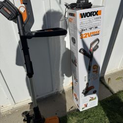 Worx 32V Trimmer, Hedger, Mower