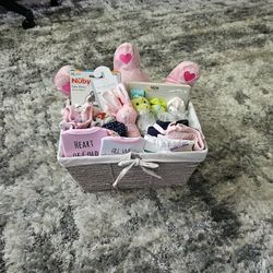 Baby Girl Basket 