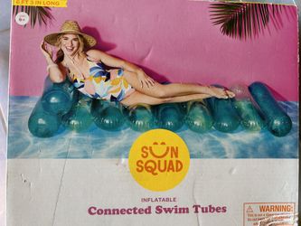 Sun Squad Inflatable Swim Tubes