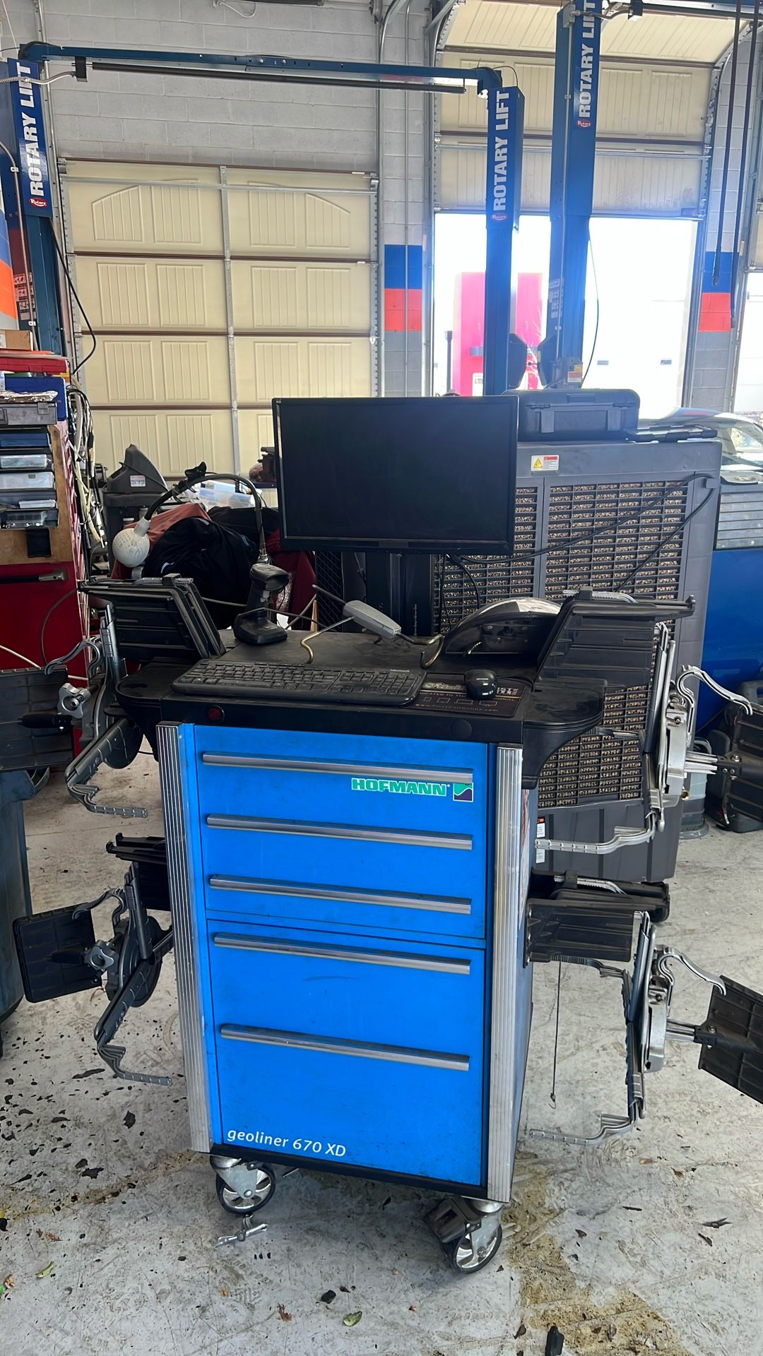 Hoffman Alignment Machine ( READ DESCRIPTION )