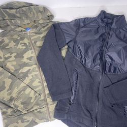 Boys hoodie and jacket size 8/10