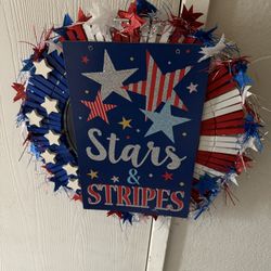4th Of July Wreath