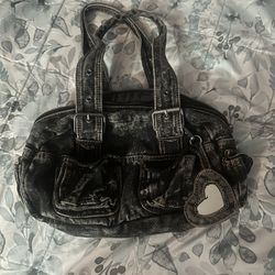 Black Jean Bag From Urban Outfitters 