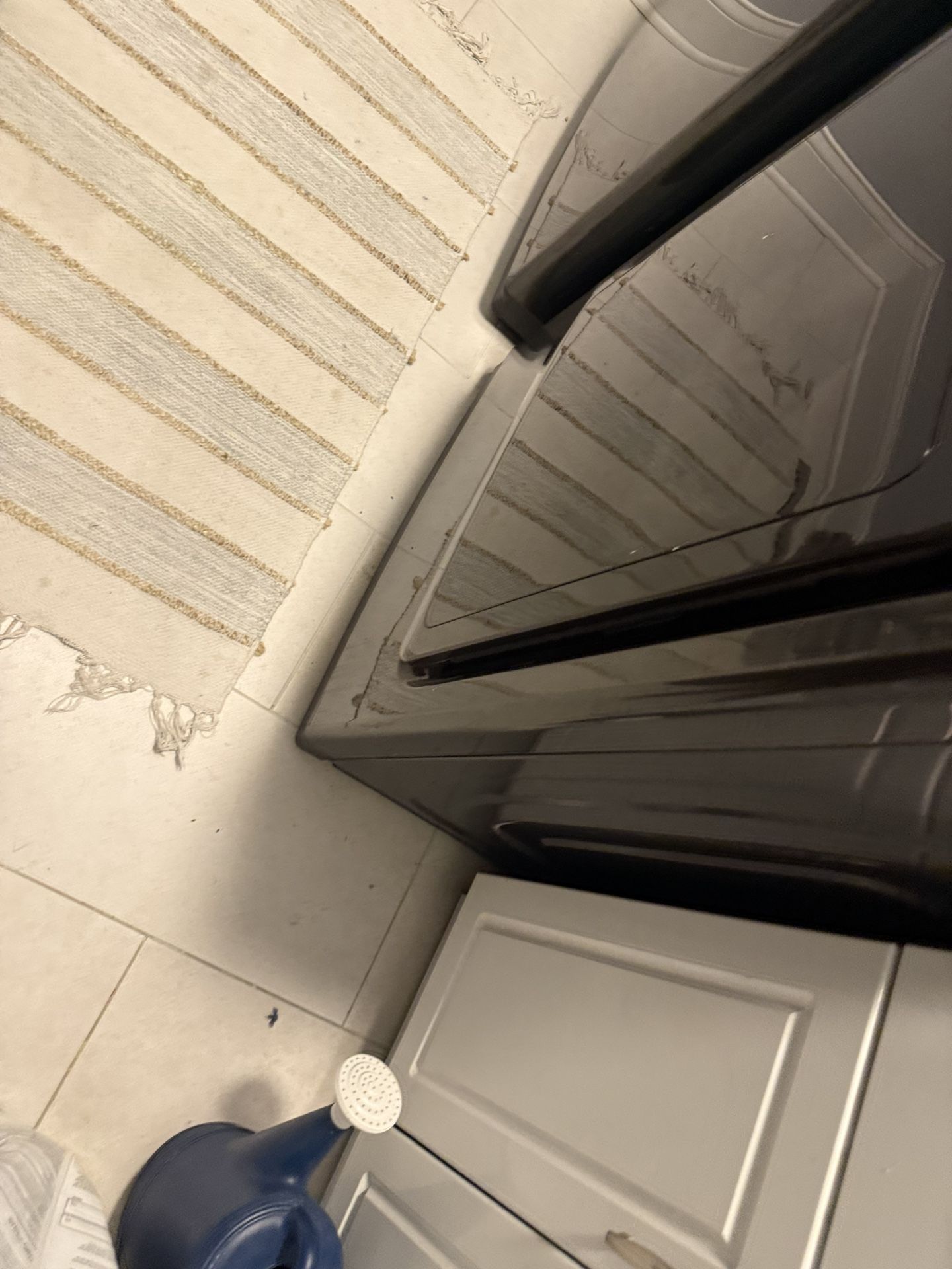 Samsung Washer And Gas Dryer - Black- Working