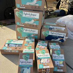 Diapers- Brand New In Box HYBRID 