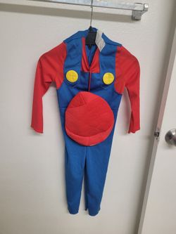 Kids Mario Halloween Costume with Hat