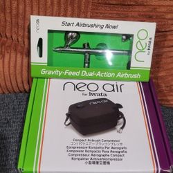 Air Brush Paint Gun Kit Neo Air Iwata