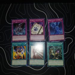Trap & Spell Card Yu-Gi-Oh Cards (6cards)