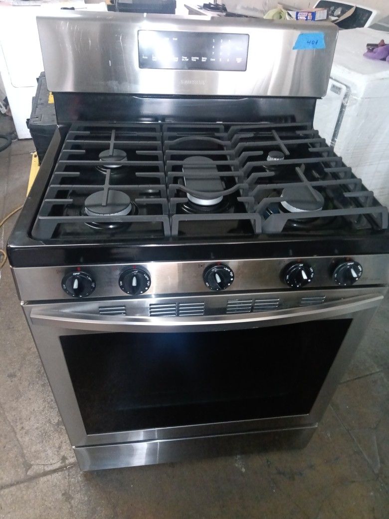 Samsung Stainless Steel Gas Stove 5 Burner