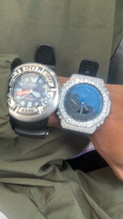 Iced out Gshock