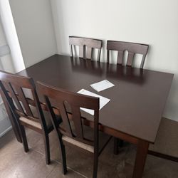 Fully New Table With 6 Seats 