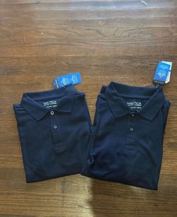 Boys Clothes Size 10/12 Uniform Shirts (5pcs)