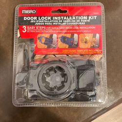 Door Lock Installations Kit