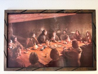 Last Supper Framed Wall Art Print