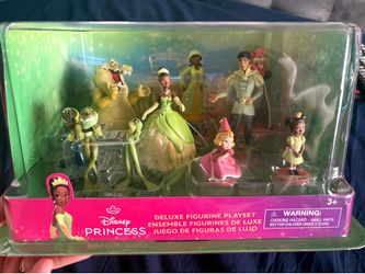 Tiana princess and the frog deluxe figure set