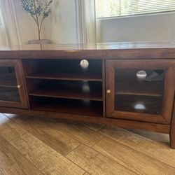 Wood TV Stand